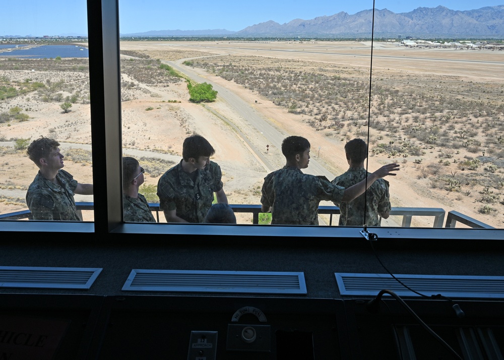 NROTC cadets experience airfield management