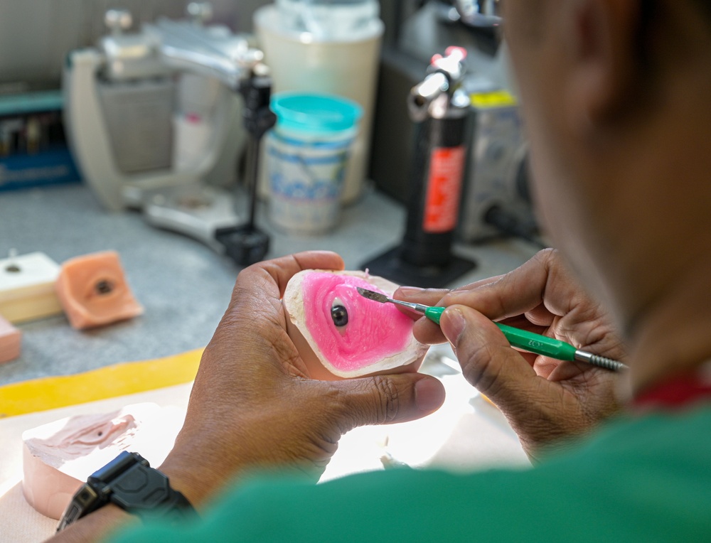 Rare Specialty, Vital Mission: JBLE Home to DoD's Only Anaplastologist
