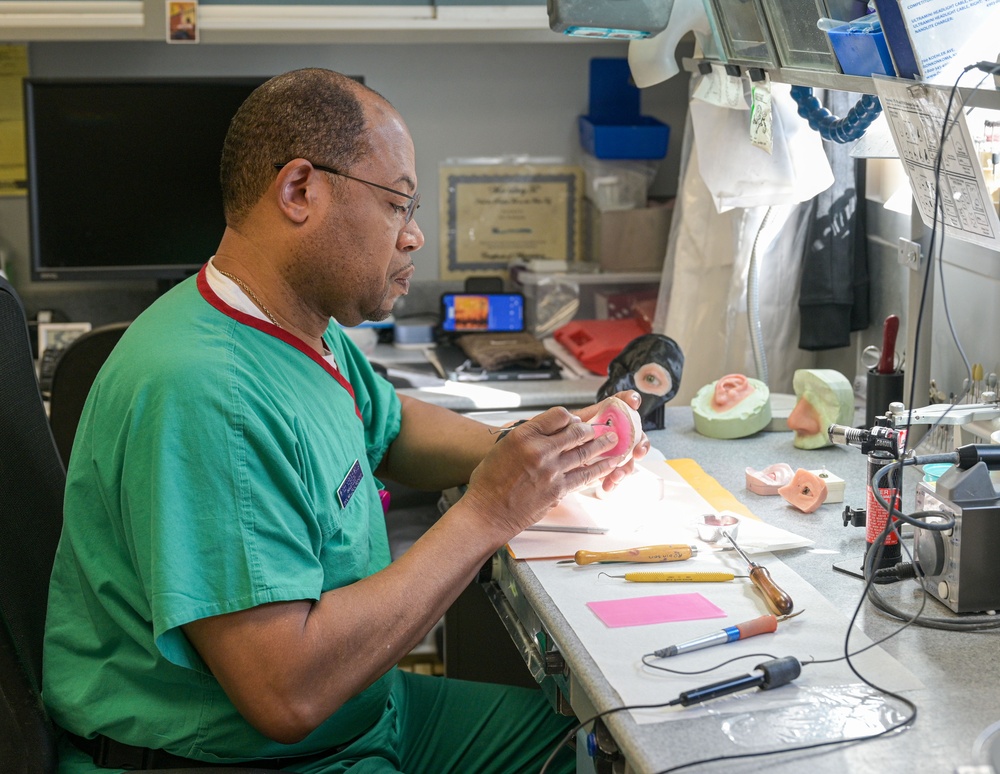 Rare Specialty, Vital Mission: JBLE Home to DoD's Only Anaplastologist