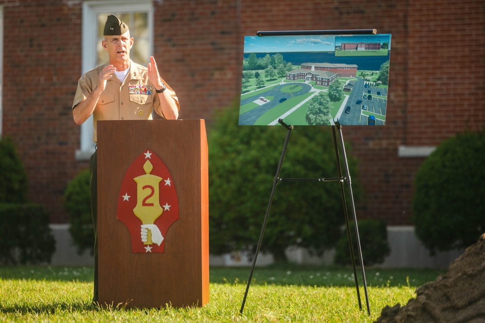 2d MARDIV Headquarters Building Ground Breaking Ceremony