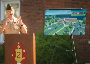 2d MARDIV Headquarters Building Groundbreaking Ceremony