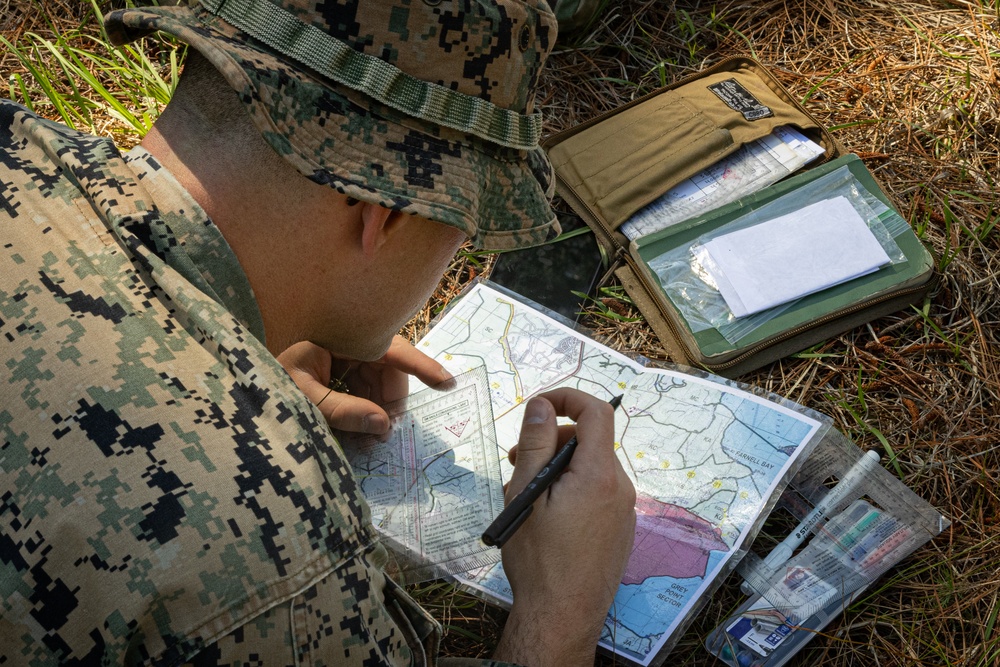 2d Battalion, 6th Marine Regiment Participates in TSULC: Land Navigation