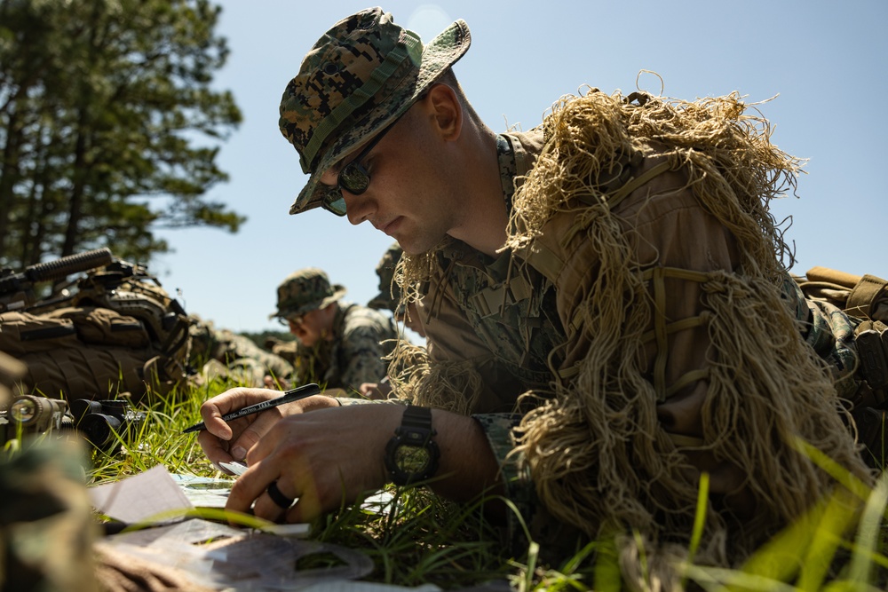 2d Battalion, 6th Marine Regiment Participates in TSULC: Land Navigation