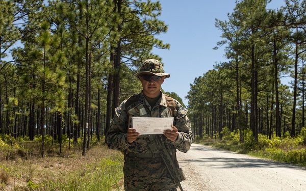 2d Battalion, 6th Marine Regiment Participates in TSULC: Land Navigation