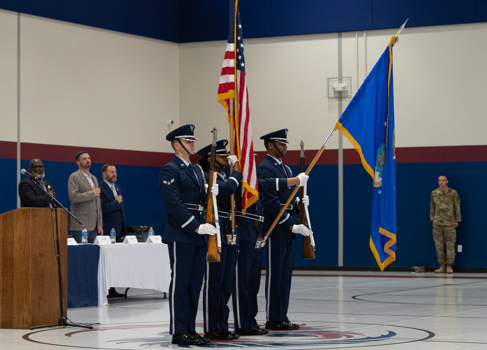 The Purple Star Designation ceremony
