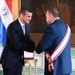 Paraguayuan President awards Order of Merit to The Adjutant General, Massachusetts National Guard
