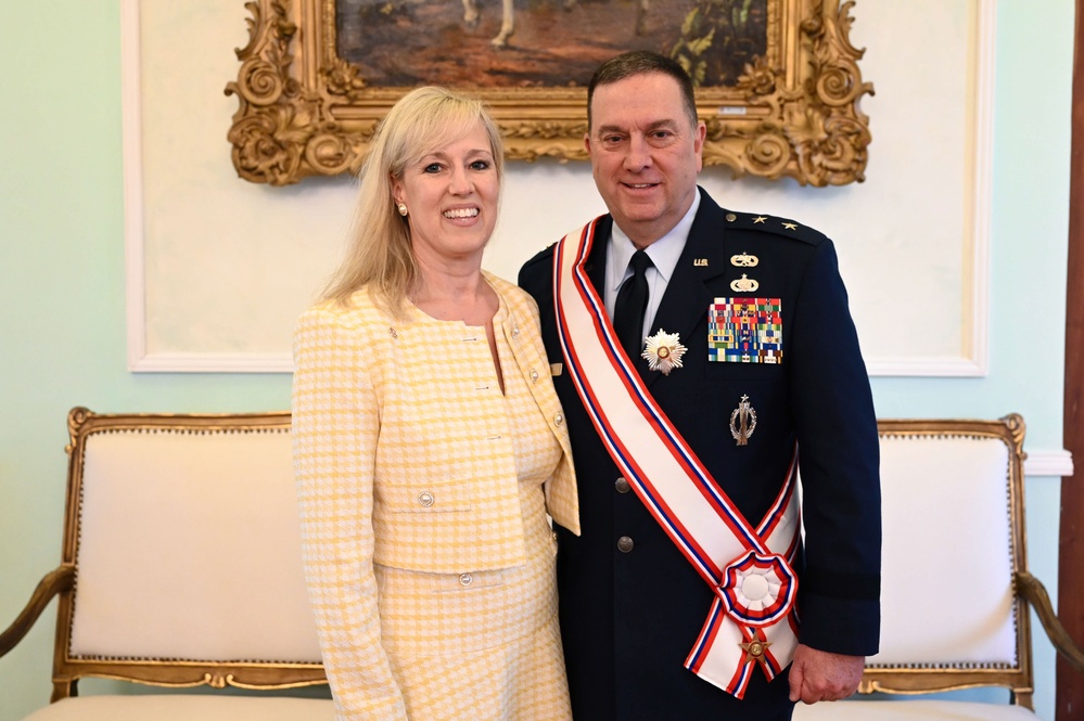 Paraguayuan President awards Order of Merit to The Adjutant General, Massachusetts National Guard