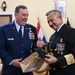 The Adjutant General of Massachusetts National Guard meets with Paraguayan Navy Commander