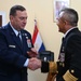 The Adjutant General of Massachusetts National Guard meets with Paraguayan Navy Commander