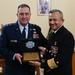 The Adjutant General of Massachusetts National Guard meets with Paraguayan Navy Commander