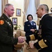 The Adjutant General of Massachusetts National Guard meets with Paraguayan Navy Commander