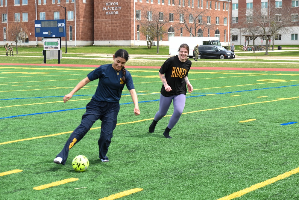 Accession-Level Sailors Play Sports