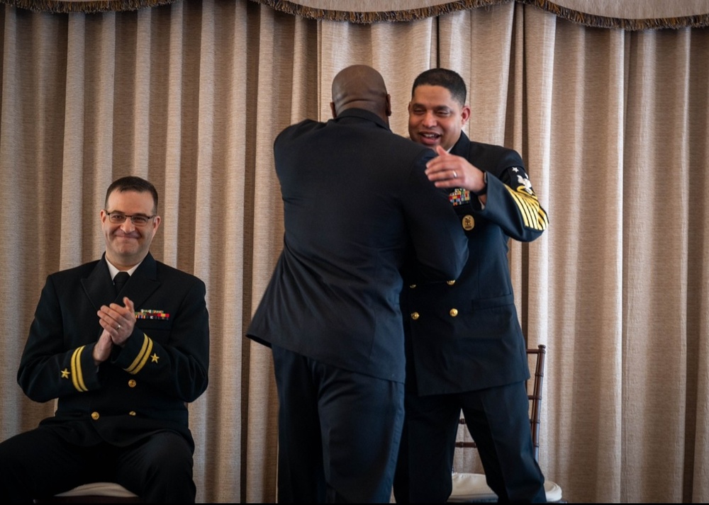 Master Chief Musician Chris Sams retirement ceremony