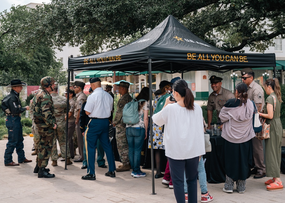 Army Day at the Alamo