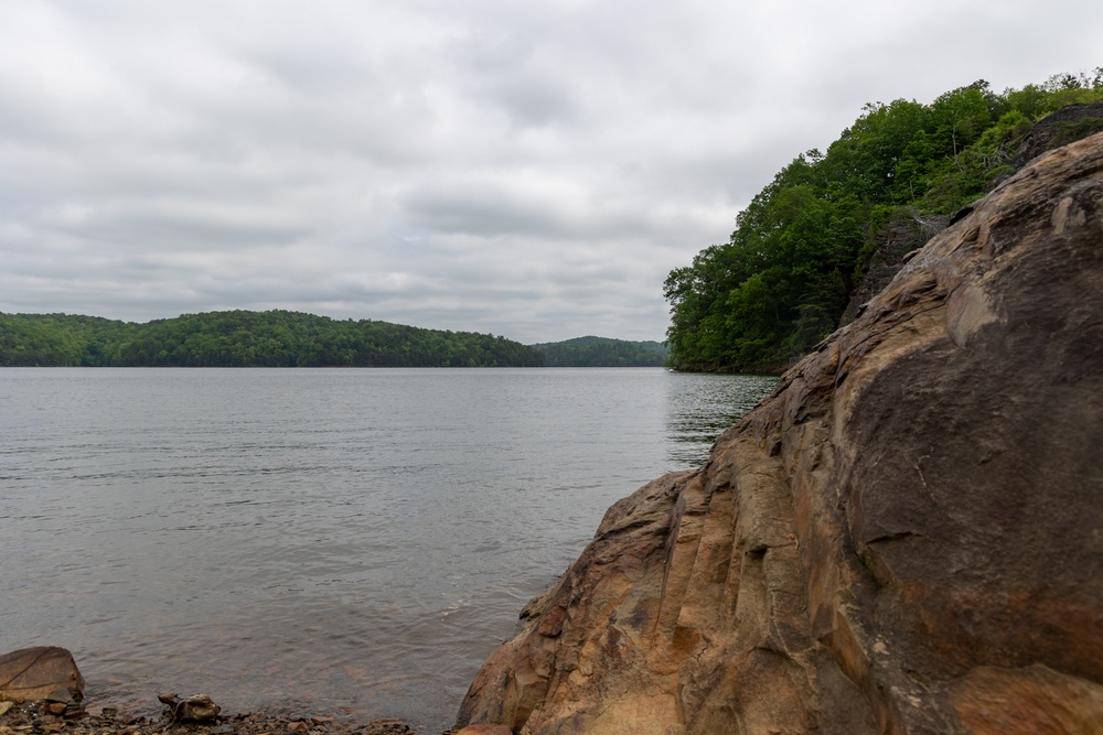 Scenic Views Around Carters Lake