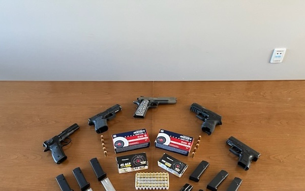 CBP seize nine weapons, 260 rounds of ammunition, 24 magazines, and weapon components in less than 72 hours at Del Rio Port of Entry