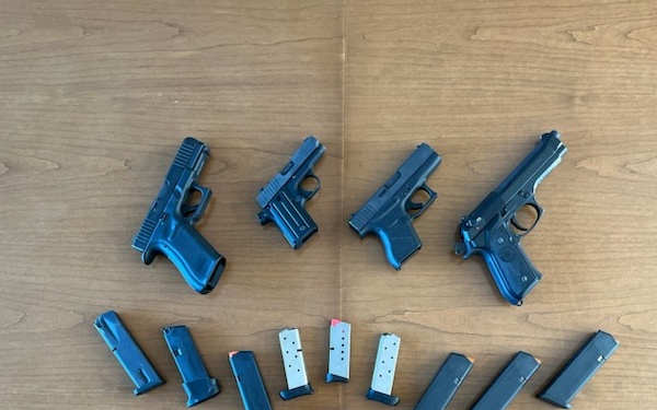 CBP seize nine weapons, 260 rounds of ammunition, 24 magazines, and weapon components in less than 72 hours at Del Rio Port of Entry