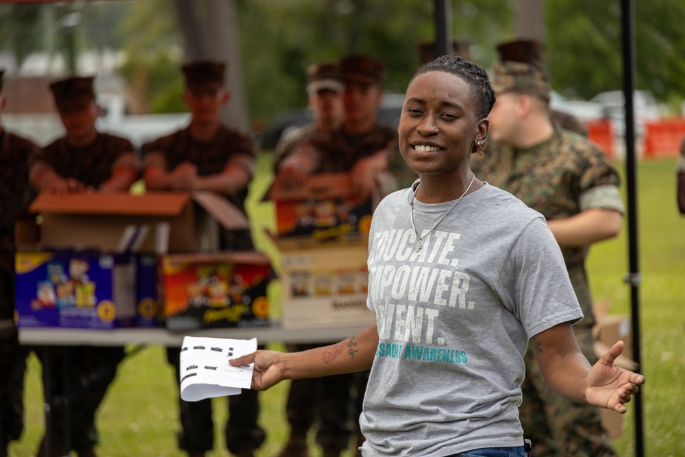 Marine Corps Combat Service Support Schools hosts Sexual Assault Awareness and Prevention Month event