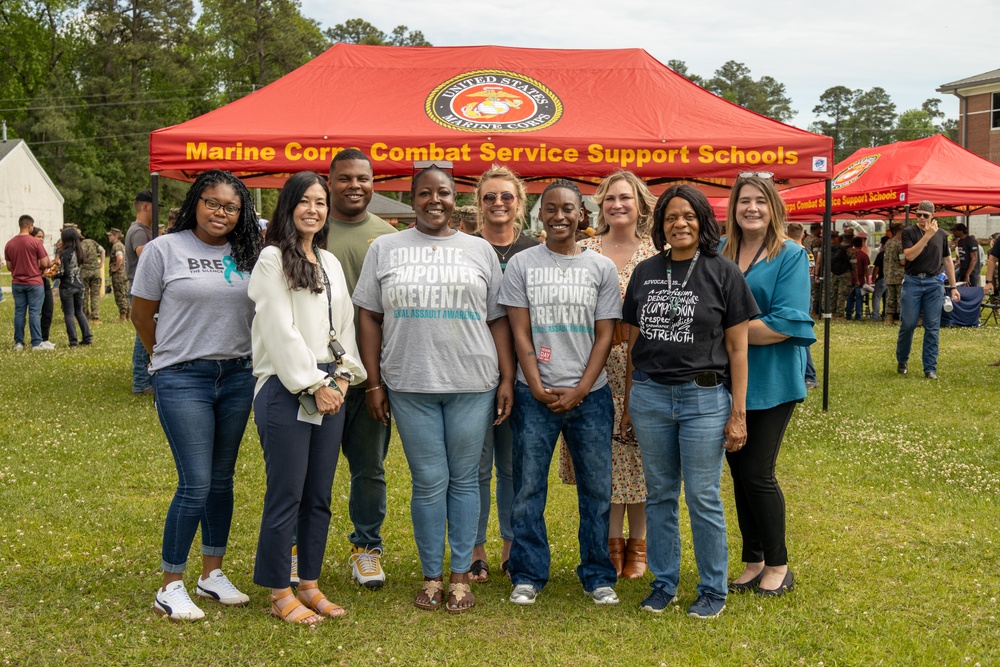 Marine Corps Combat Service Support Schools hosts Sexual Assault Awareness and Prevention Month event