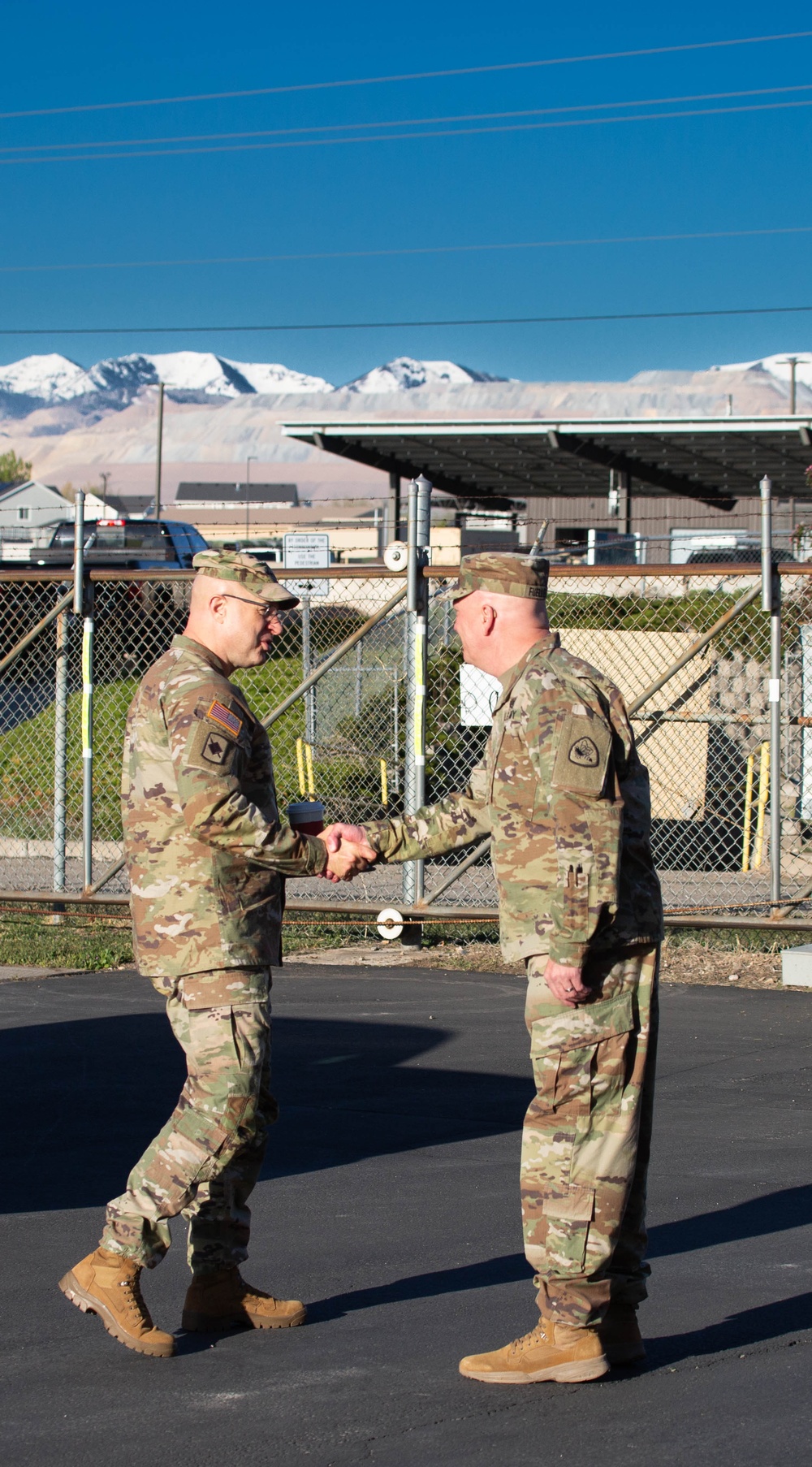 Army National Guard Senior Leadership visits Utah