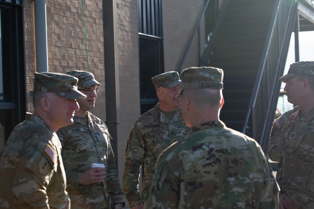 Army National Guard Senior Leadership visits Utah