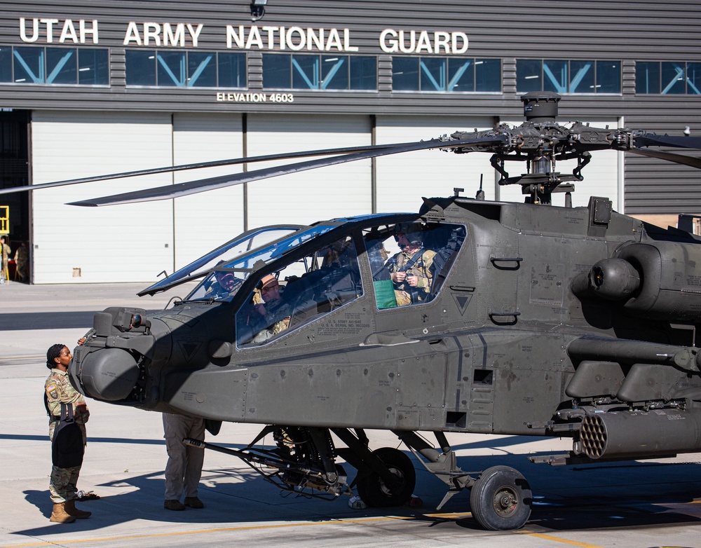 Army National Guard Senior Leadership visits Utah