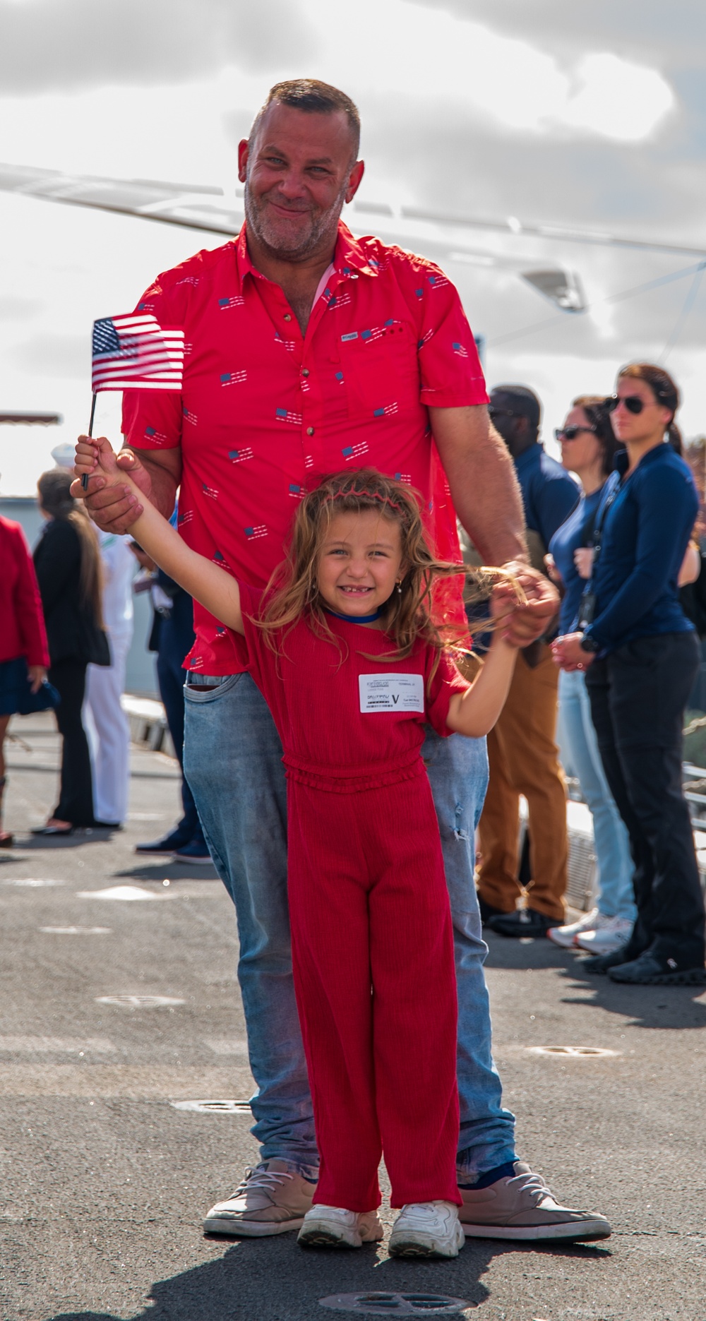 USS New York Naturalization Ceremony
