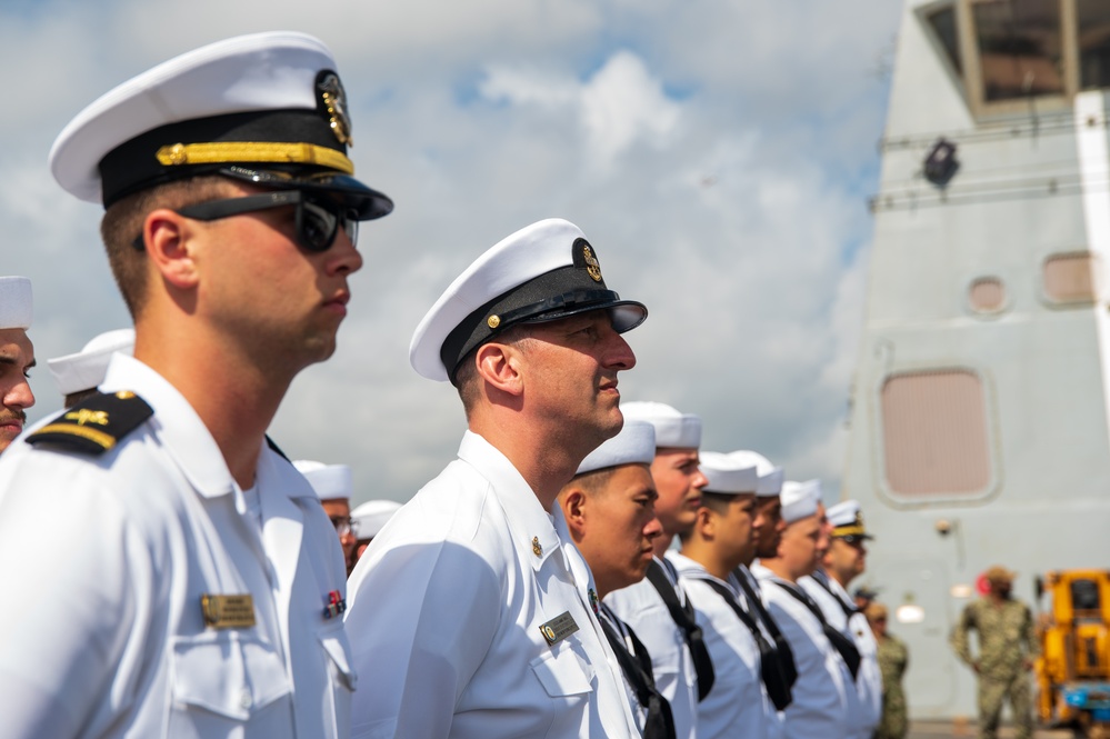 USS New York Naturalization Ceremony