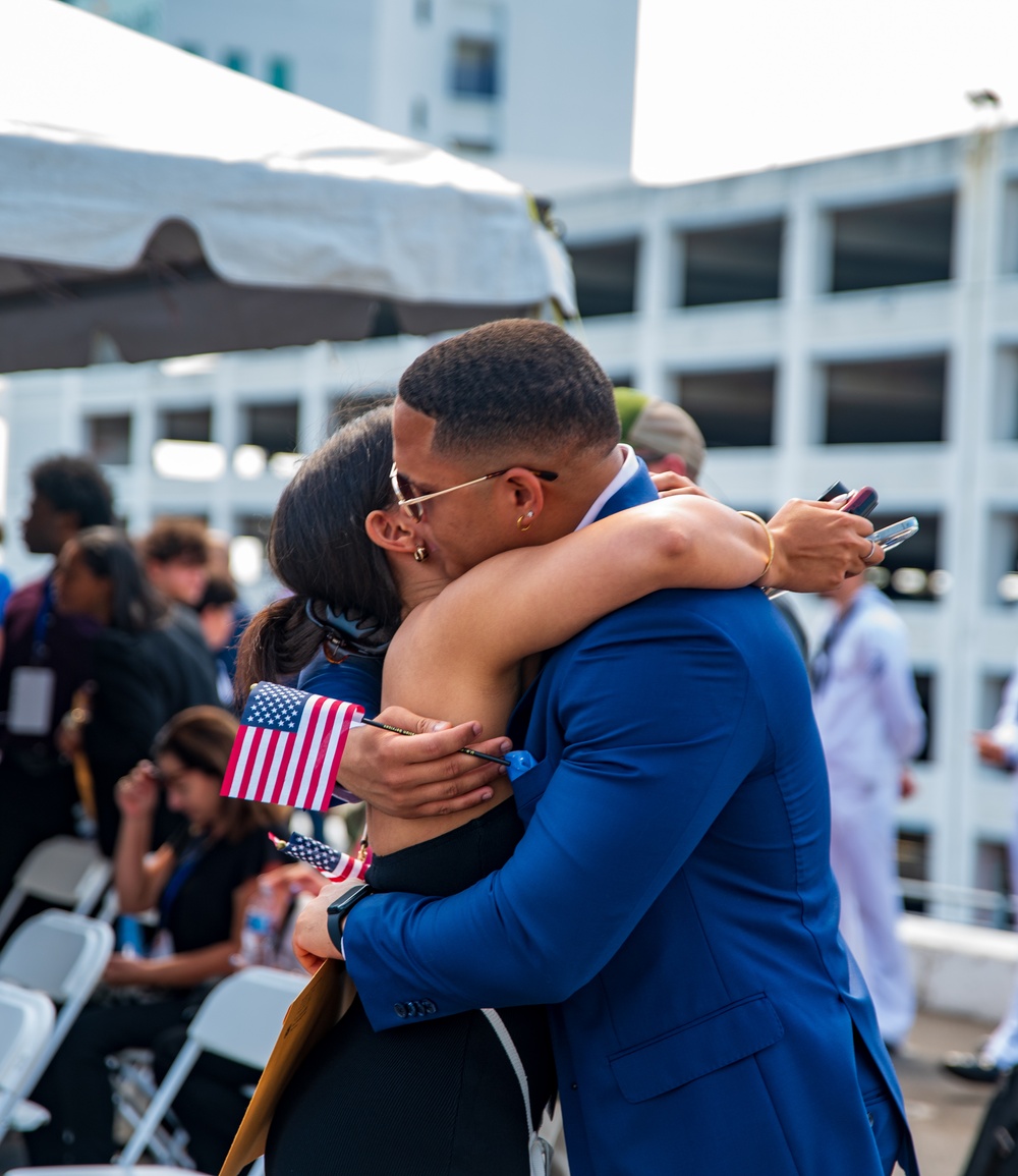 USS New York Naturalization Ceremony