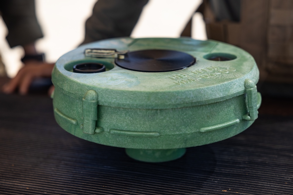 Students with EOEC disarm various explosives