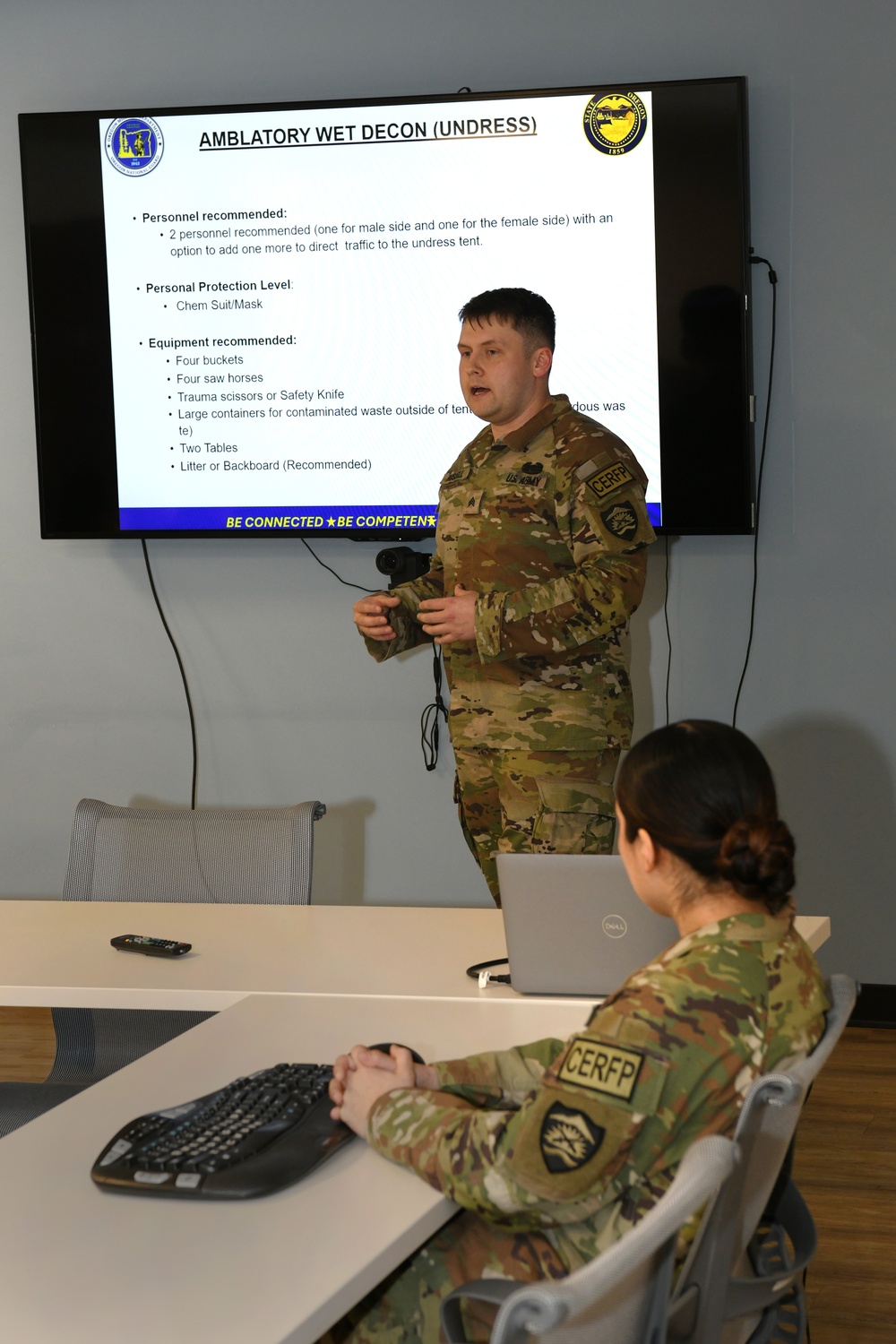 Oregon Guard CERFP trains with Legacy Emanuel Medical Center health providers