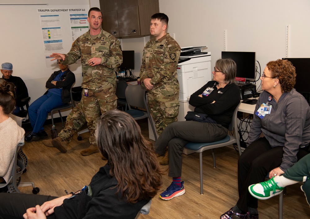 Oregon Guard CERFP trains with Legacy Emanuel Medical Center health providers