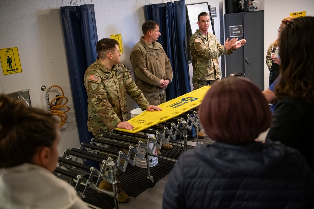 Oregon Guard CERFP trains with Legacy Emanuel Medical Center health providers