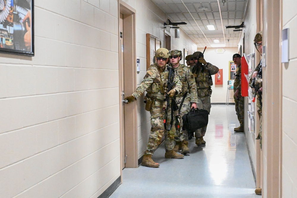 Ellsworth AFB demonstrates readiness with base exercise