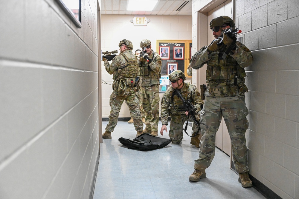 Ellsworth AFB demonstrates readiness with base exercise
