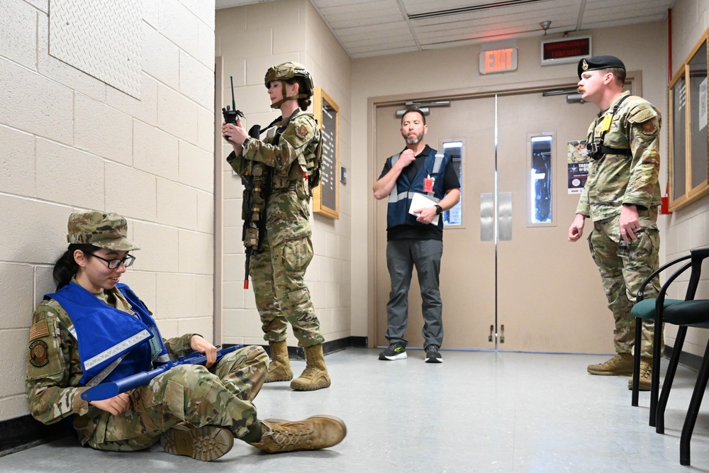 Ellsworth AFB demonstrates readiness with base exercise