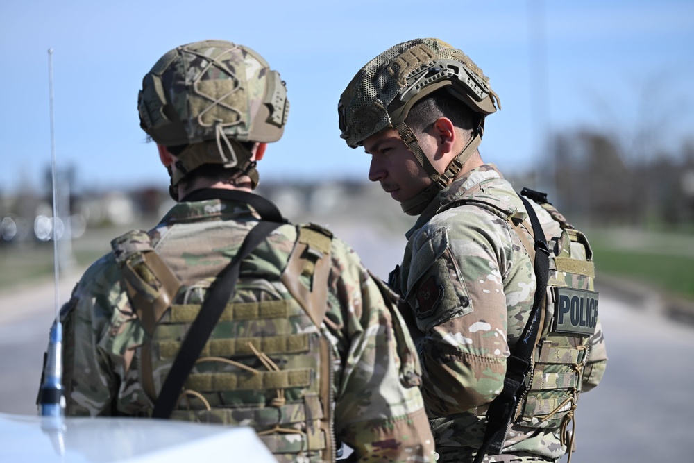 Ellsworth AFB demonstrates readiness with base exercise