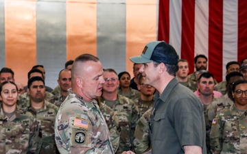 Secretary of Defense Pete Hegseth Visits Fort Bliss, Commends 5th Armored Brigade Ahead of Deployment