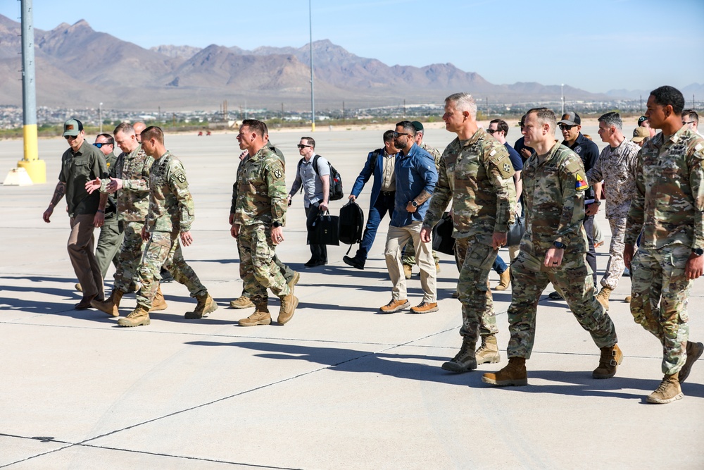 Secretary of Defense Pete Hegseth Visits Fort Bliss, Commends 5th Armored Brigade Ahead of Deployment