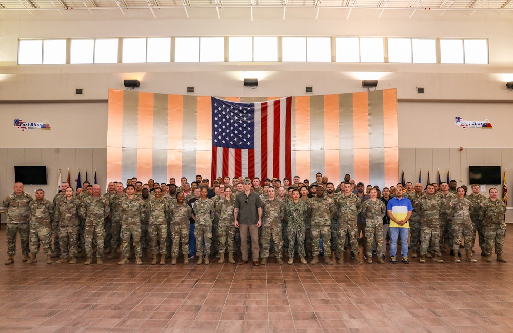 Secretary of Defense Pete Hegseth Visits Fort Bliss, Commends 5th Armored Brigade Ahead of Deployment