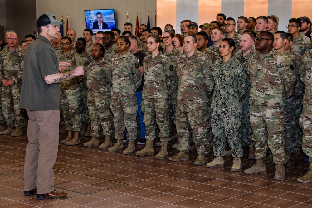 Secretary of Defense Pete Hegseth Visits Fort Bliss, Commends 5th Armored Brigade Ahead of Deployment