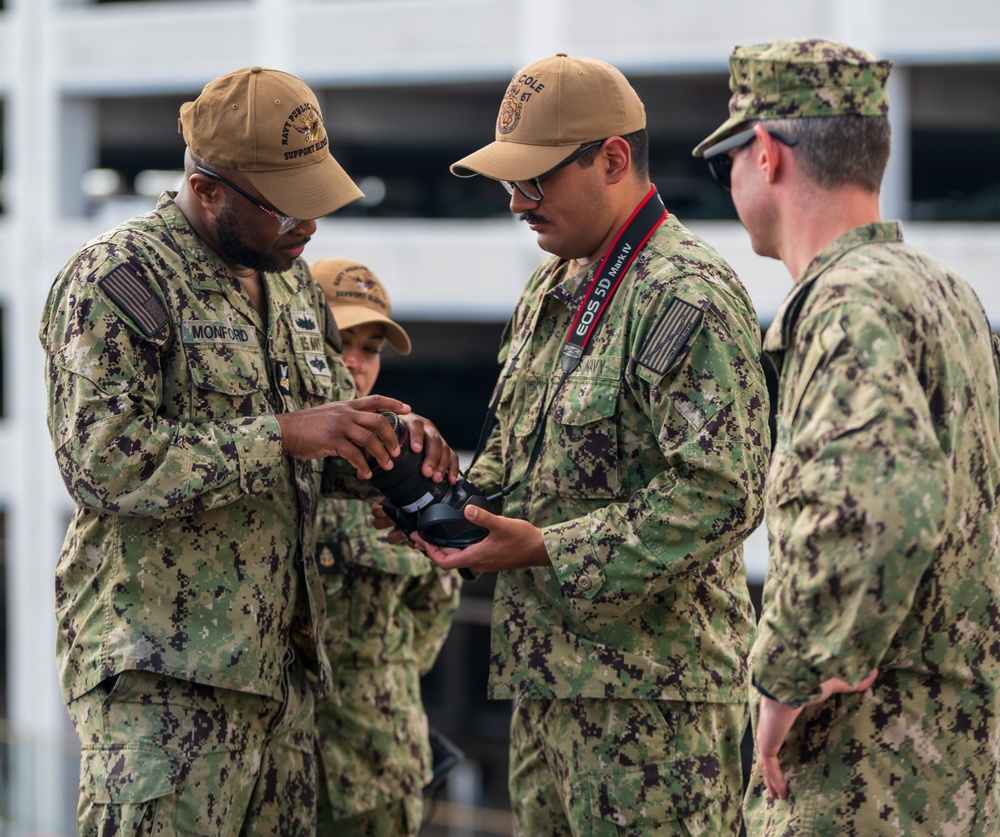 NPASE Covers USS New York Naturalization Ceremony