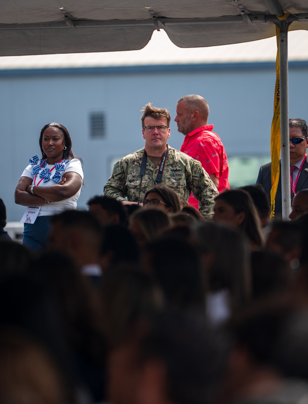 NPASE Covers USS New York Naturalization Ceremony