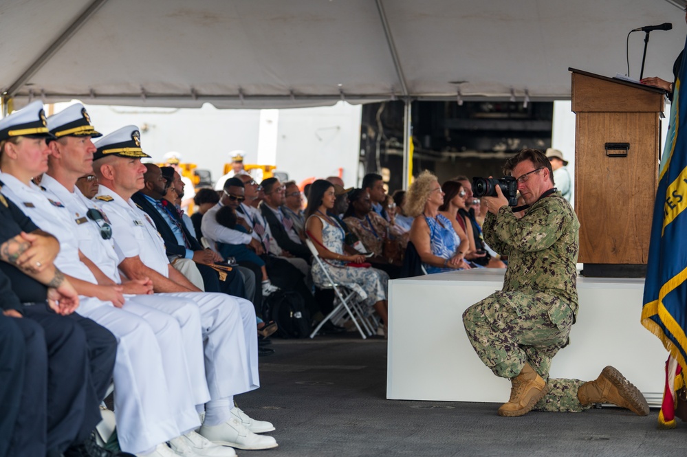 NPASE Covers USS New York Naturalization Ceremony