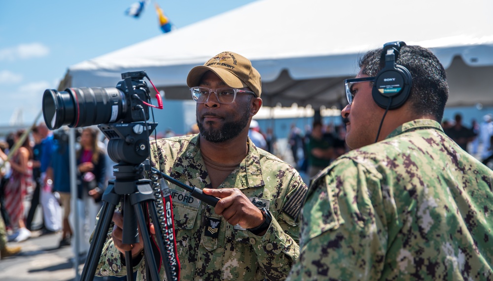NPASE Covers USS New York Naturalization Ceremony