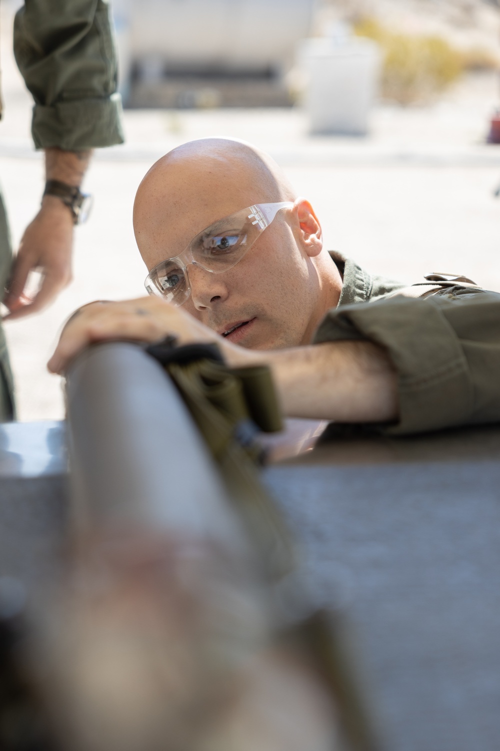 Students with EOEC disarm various explosives