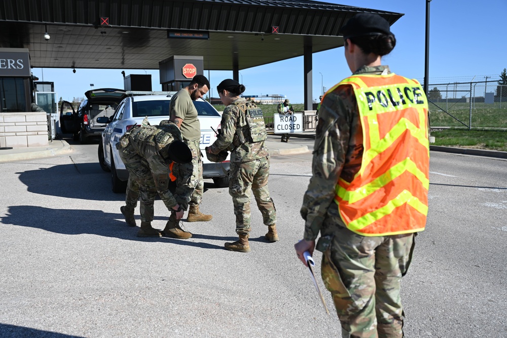 Ellsworth AFB demonstrates readiness with base exercise