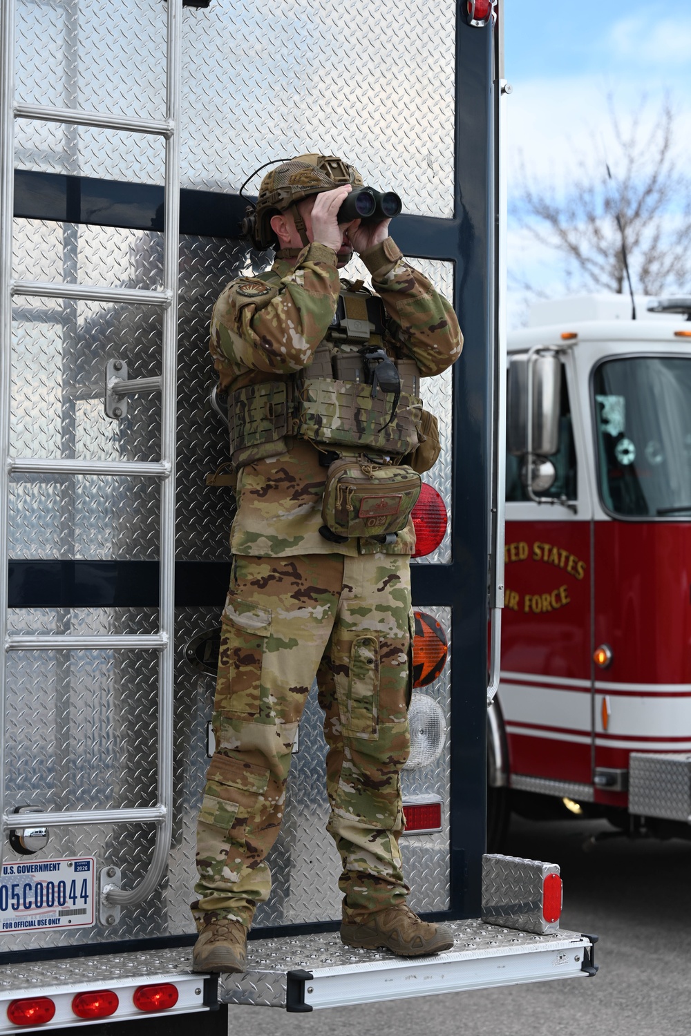 Ellsworth AFB demonstrates readiness with base exercise