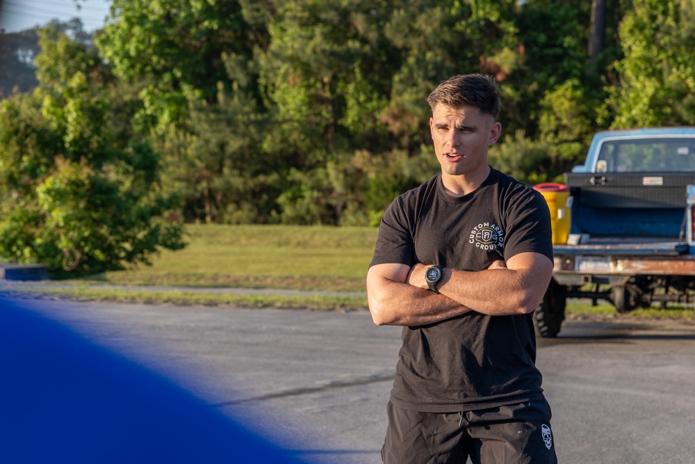 Marine Corps Combat Service Support Schools honors 1st Lt. Travis Manion