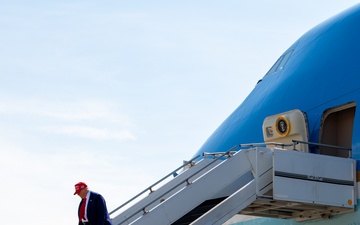 President Donald J. Trump visits Selfridge